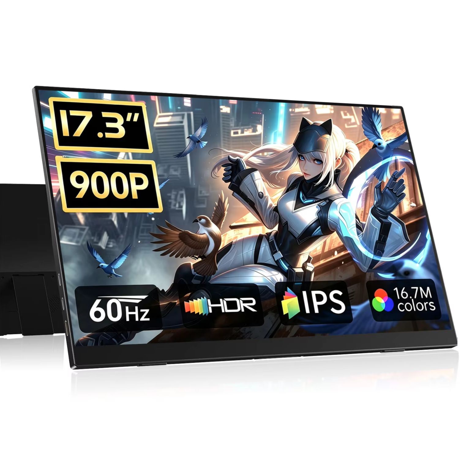 Board Game Journal - 17.3 Inch Portable Monitor 1600*900 HD