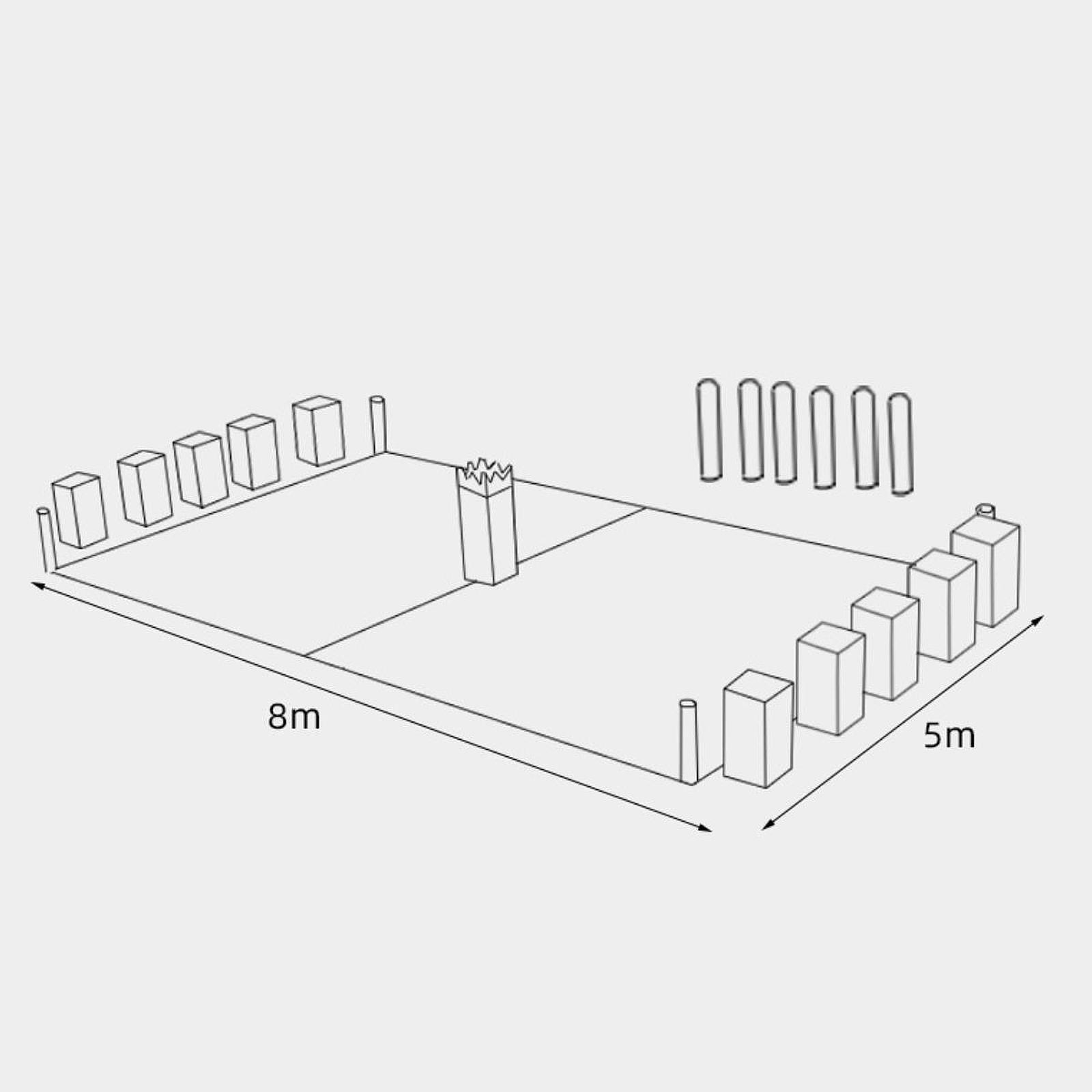 Chess Set Wooden - Kubb Wooden Toss Game Set Outdoor