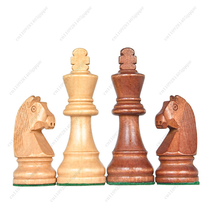Chess Set Wooden - Premium Staunton Chess Set 3.5-3.75 Inch,