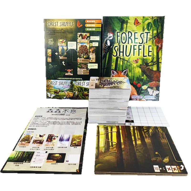 Board Game Wingspan - Endless Forest SHUFFLE, Multiplayer Gathering Card