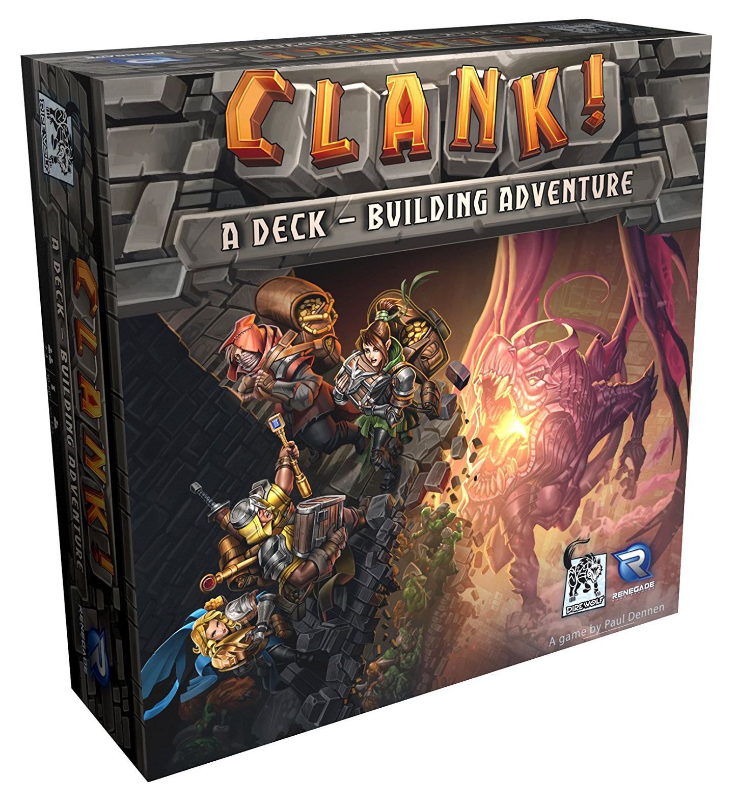 Board Game Wingspan - Renegade Game Studios Clank！The Deck Building