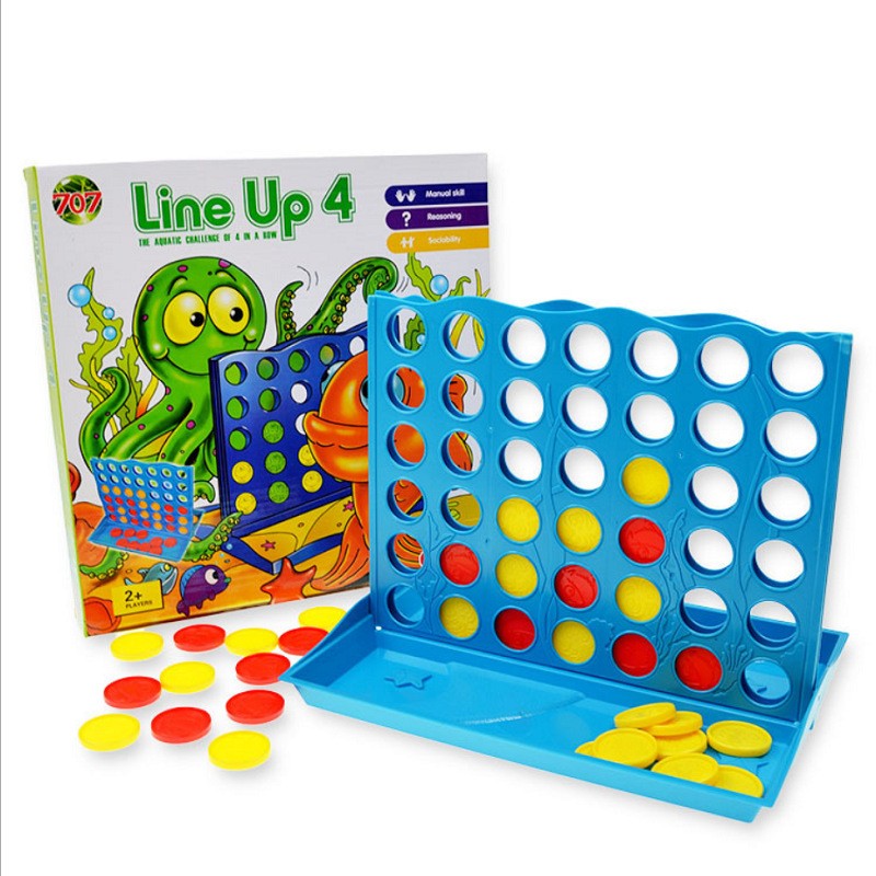 Board Game Fun - 3D Four-in-a-Row Board Game for Kids