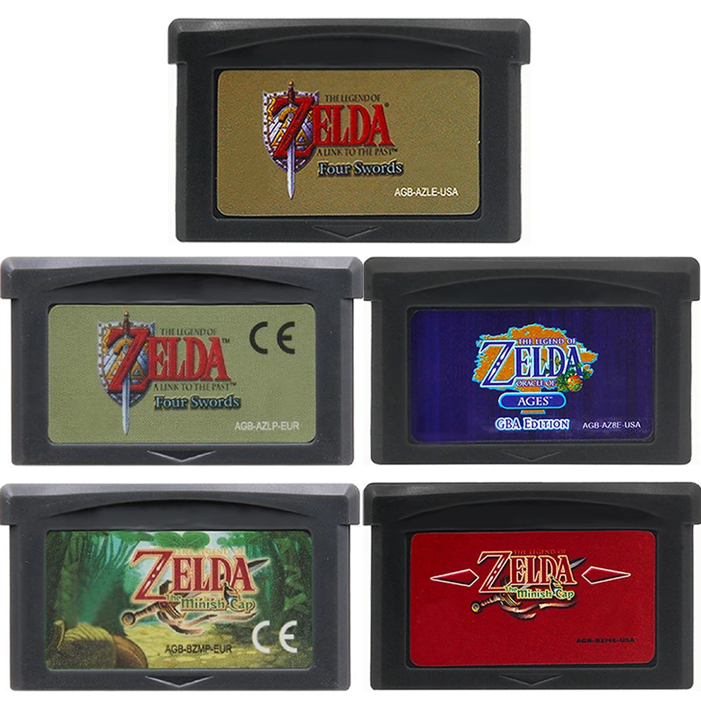 Board Game Zelda - Zelda GBA Game Cartridge 32 Bit