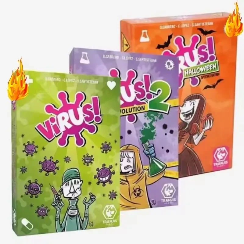 Board Game Viral - 2026 Family Strategy Card Game Set