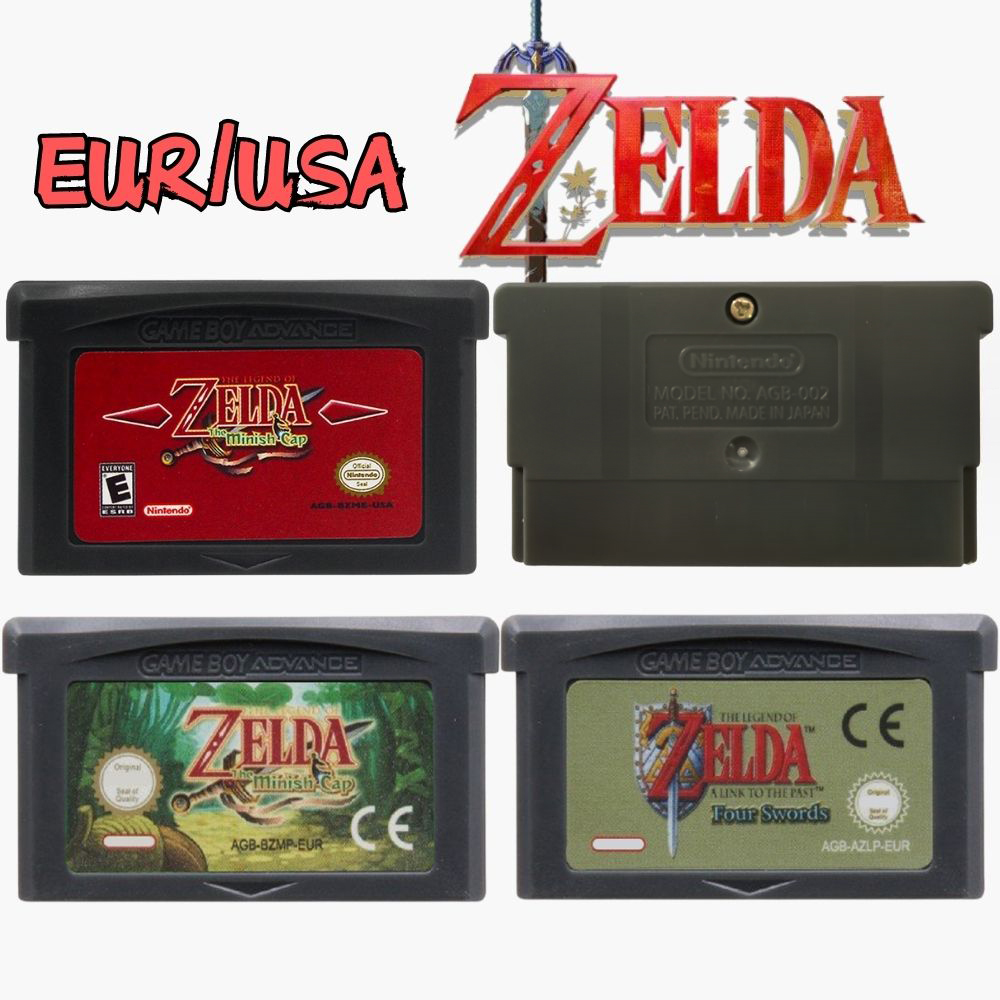 Board Game Zelda - Hot Popular USA/EUR Version GBA Game