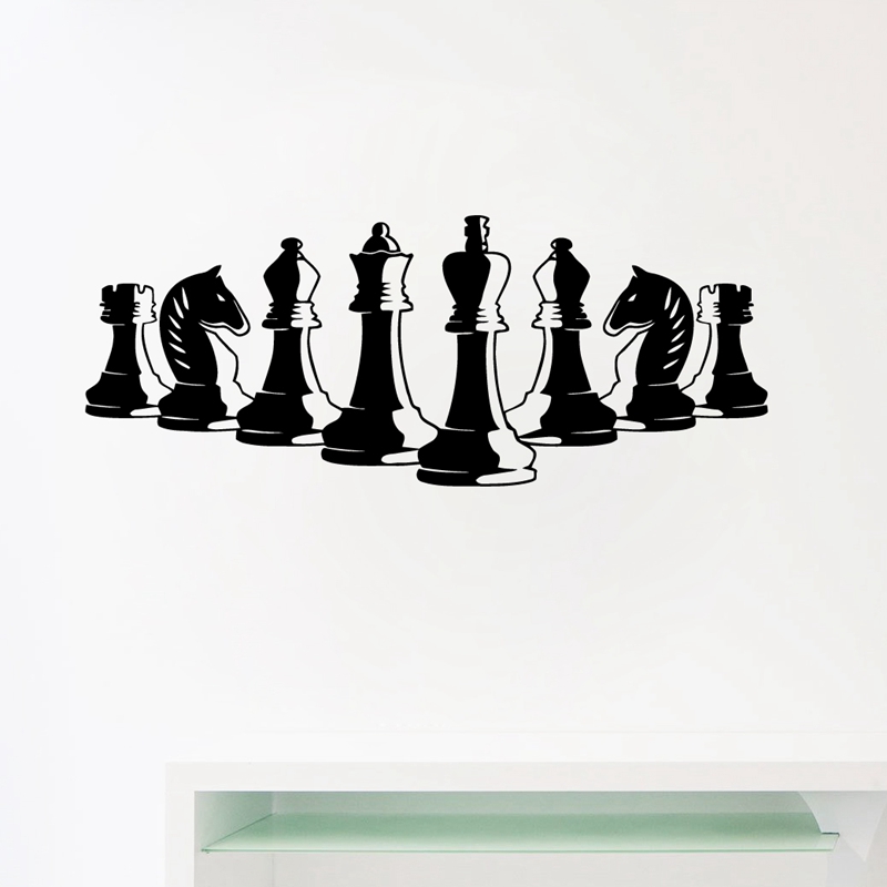 Board Game Wingspan - Chess Pieces Wall Decal Bedroom Decor