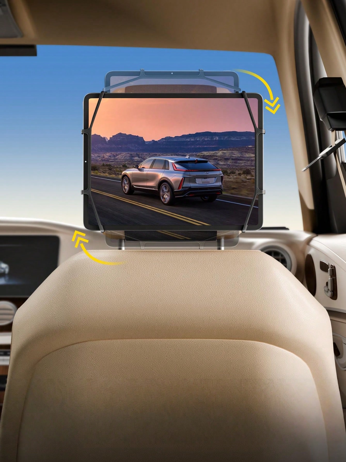 Car Headrest Tablet Holder – 3 - Board Game Android ulasan dan harga