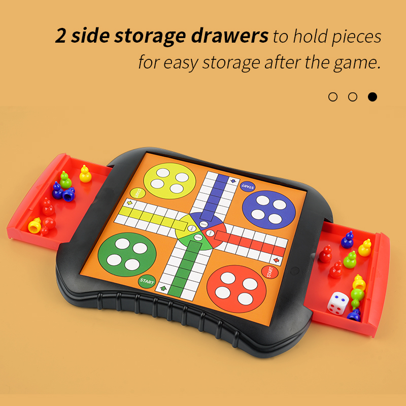 7-in-1 Board Game Set Family D - Board Game Ludo ulasan dan harga
