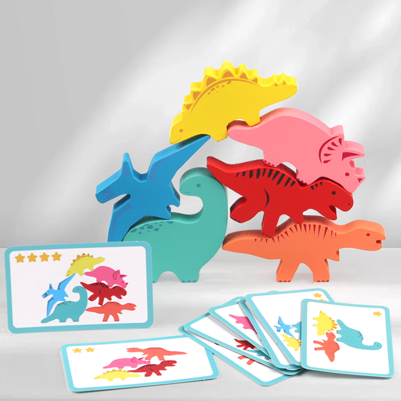 Wooden Balance Blocks Toys For - Board Game With Questions ulasan dan harga
