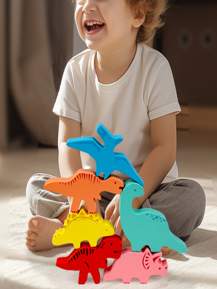 Wooden Balance Blocks Toys For - Board Game With Questions ulasan dan harga