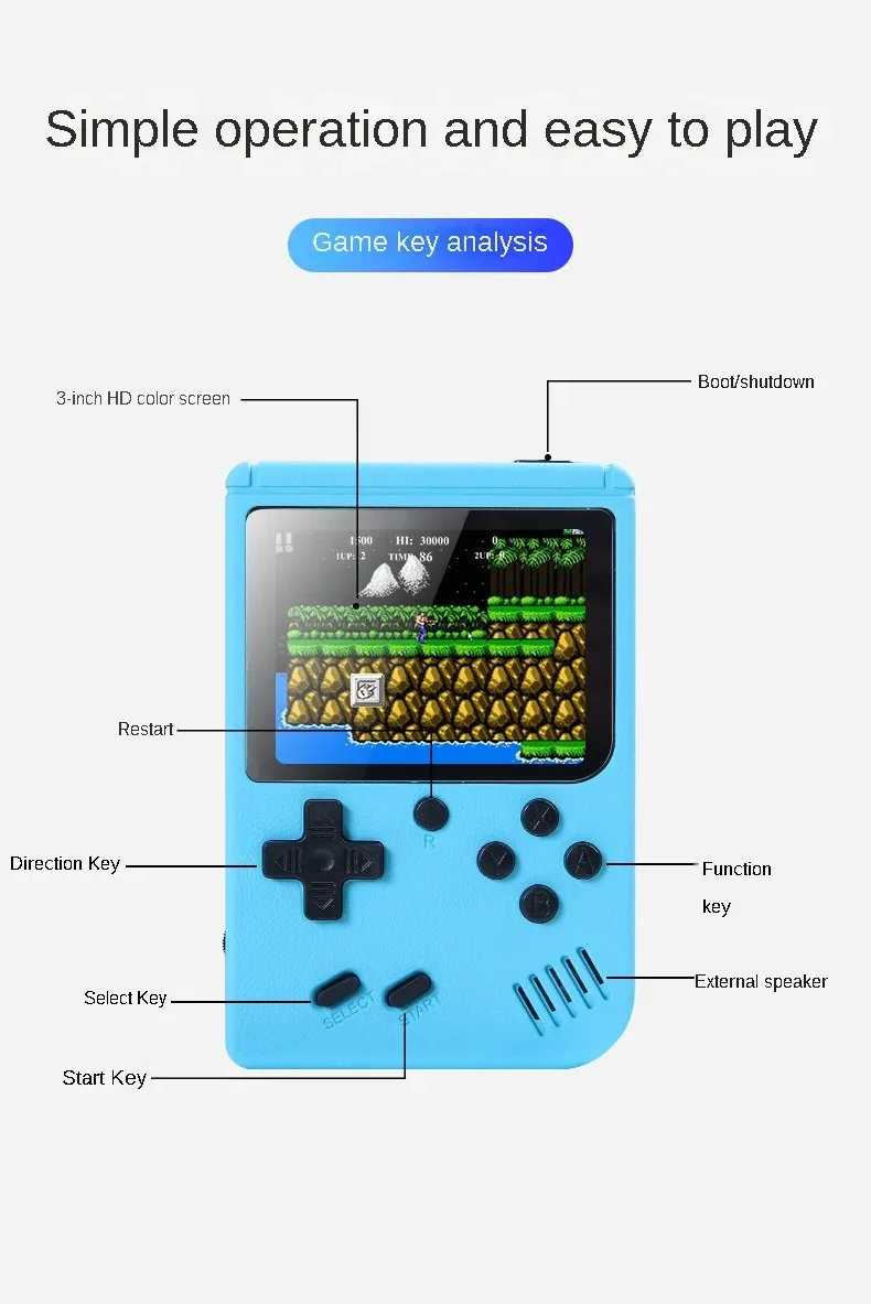 Built-in 500+ Classic Games 8- - Board Game Viral ulasan dan harga