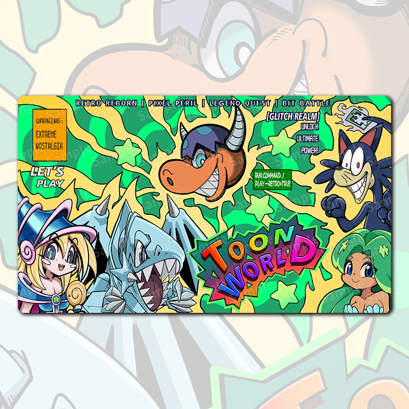 Yu-Gi-Oh! 600x350mm Toon Dark  - Board Game China ulasan dan harga