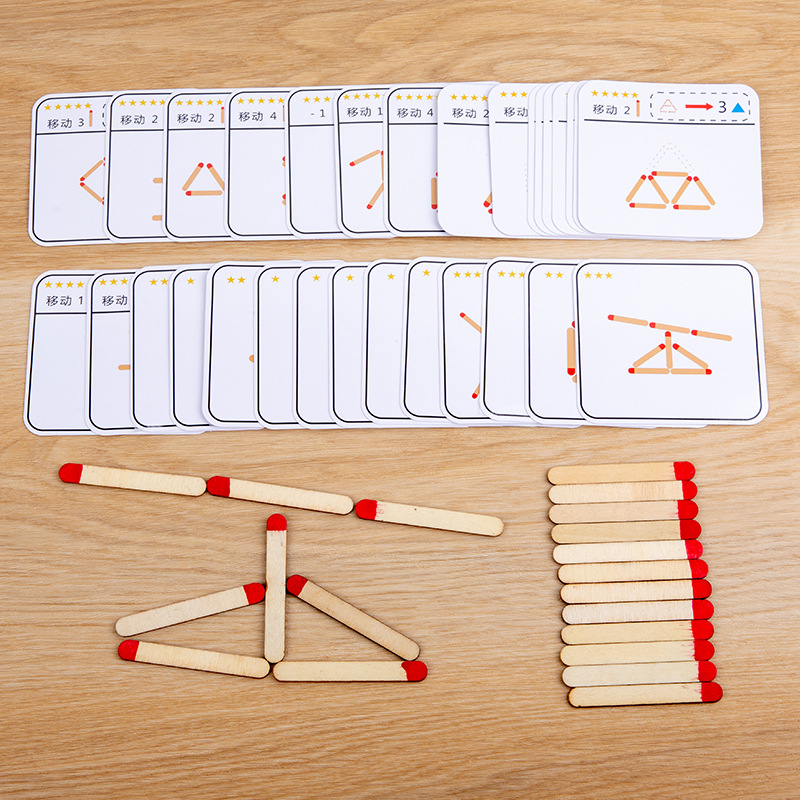 Montessori Matches Puzzles Gam - Board Game Fun ulasan dan harga