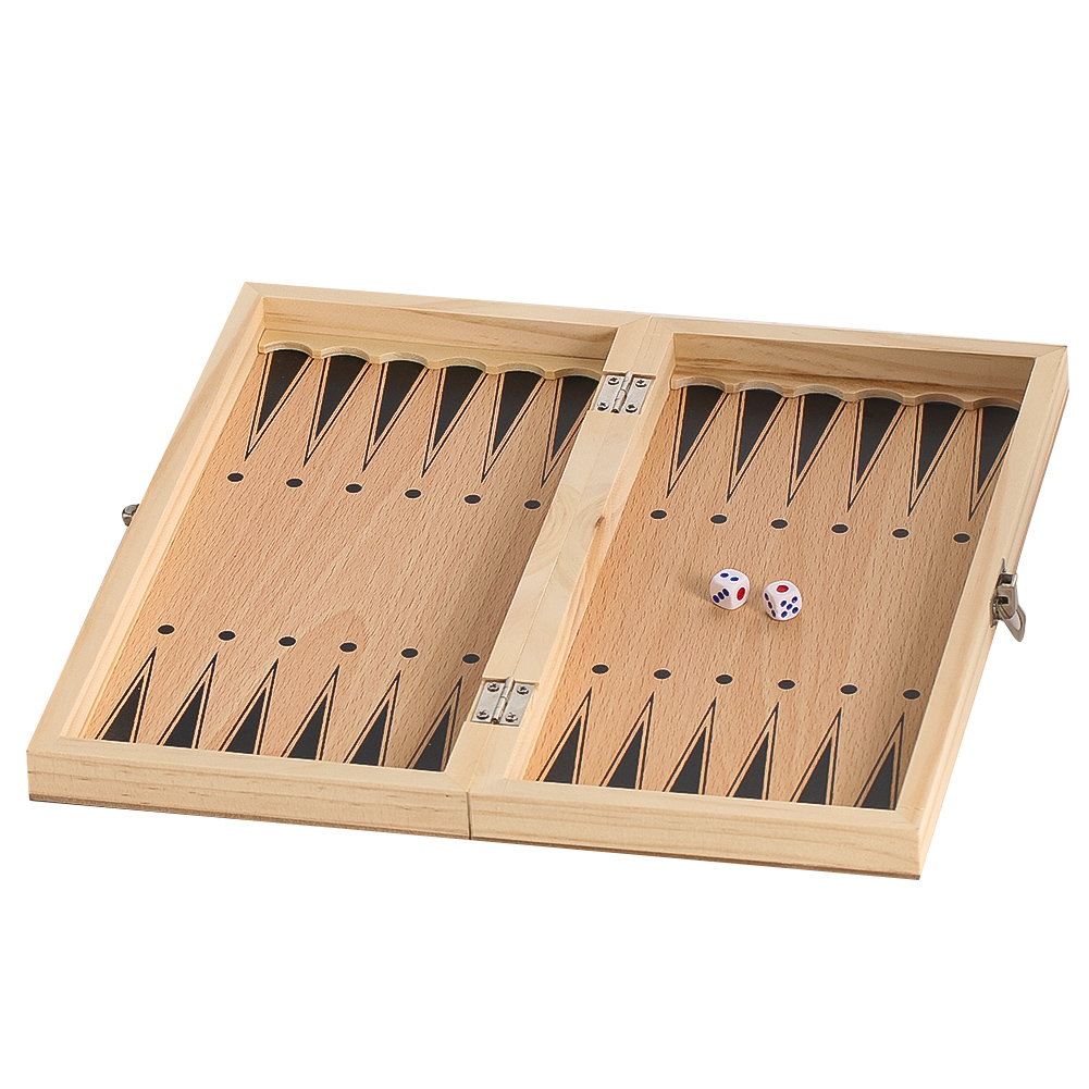 Wooden 3-in-1 Checkers Backgam - Chess Set Wooden ulasan dan harga