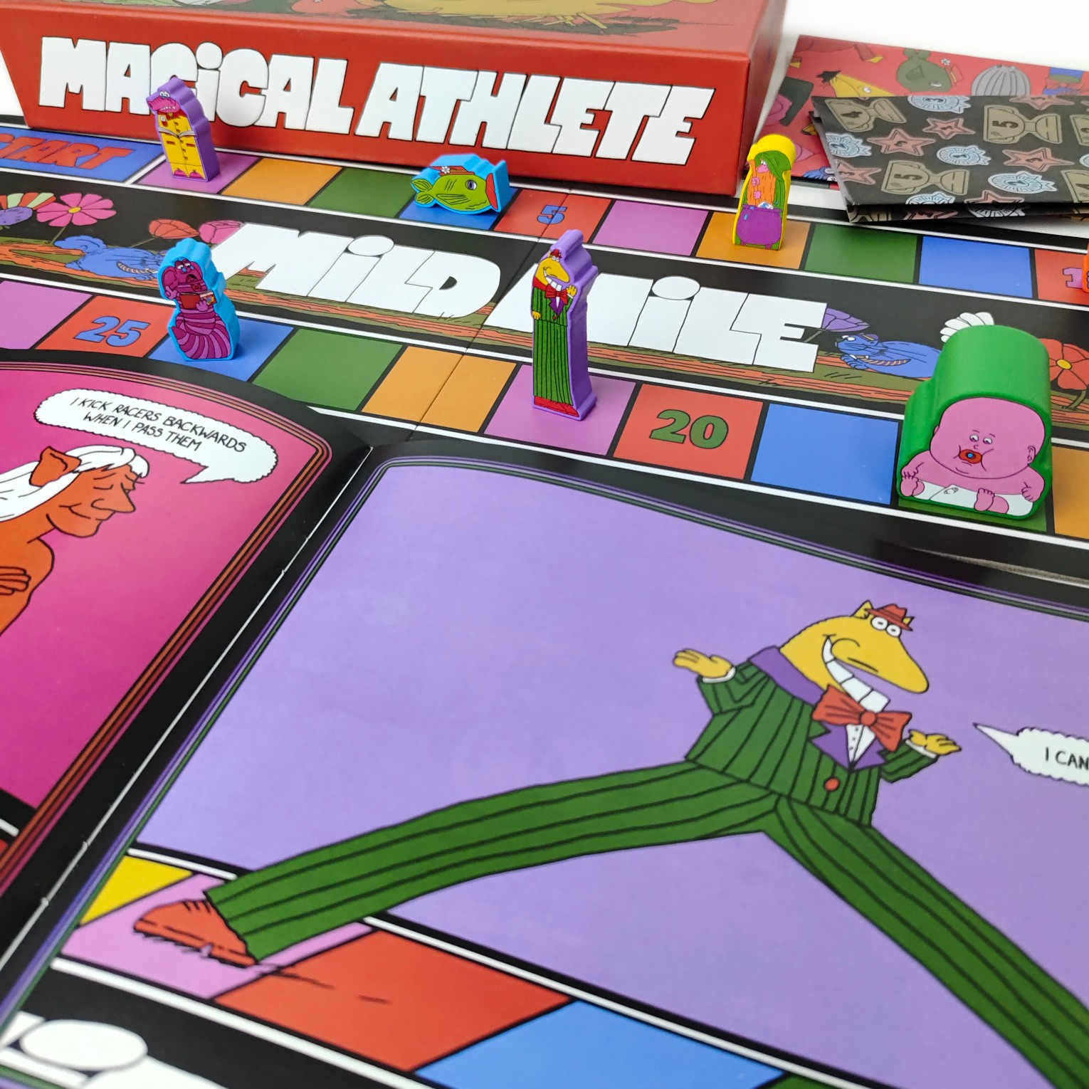 MAGICAL ATHLETE Card Game Part - Board Game Fun ulasan dan harga