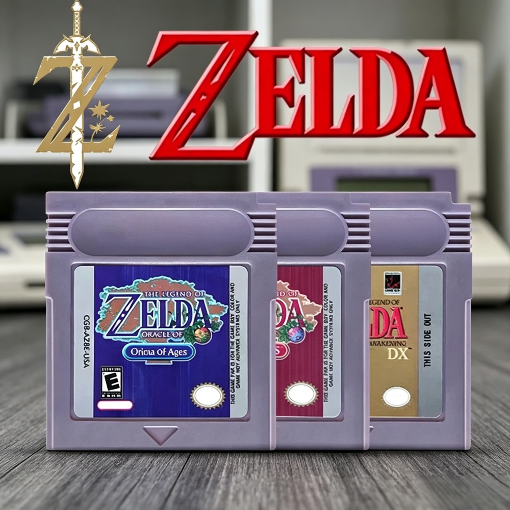 3 Styles USA Zelda GBC 16Bit V - Board Game Zelda ulasan dan harga