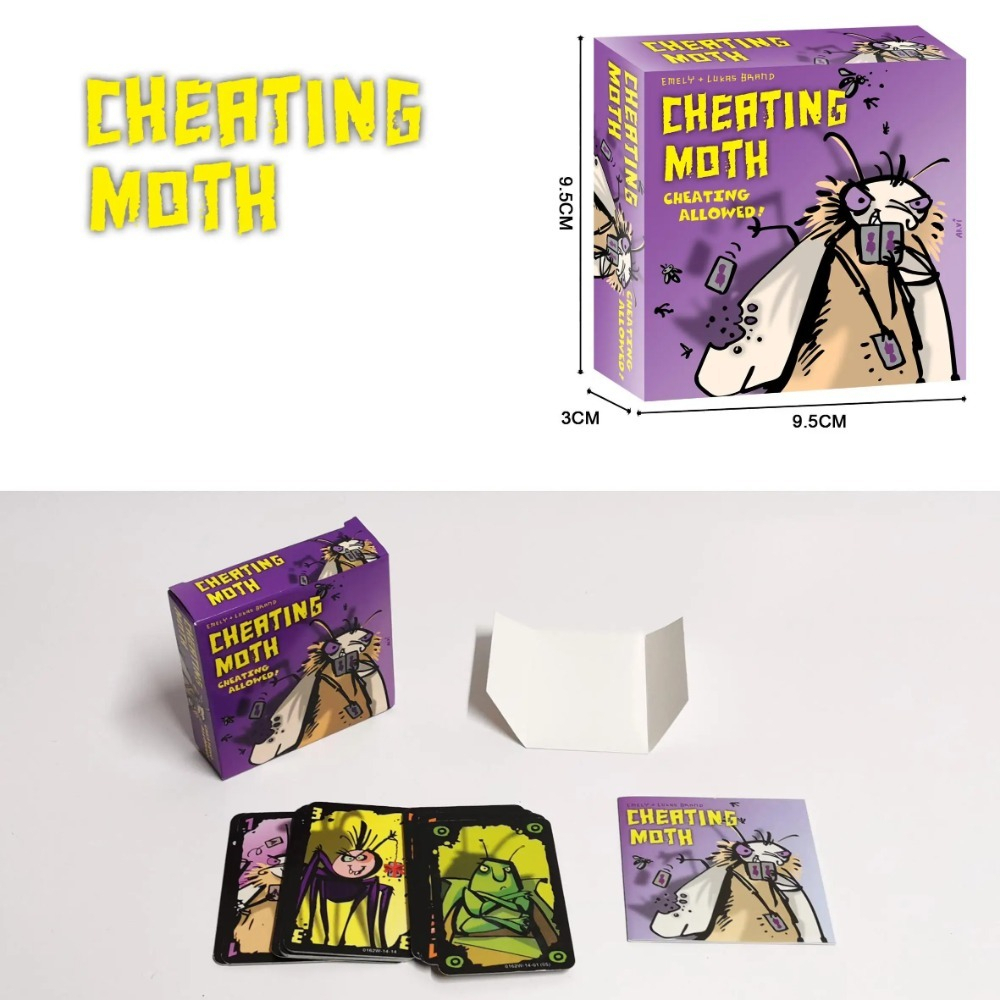 Mogel Motte Cheating Moth Card - Board Game Wingspan ulasan dan harga