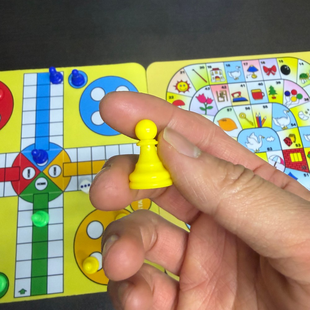 2pcs Ludo and Swan Board Game  - Board Game Ludo ulasan dan harga