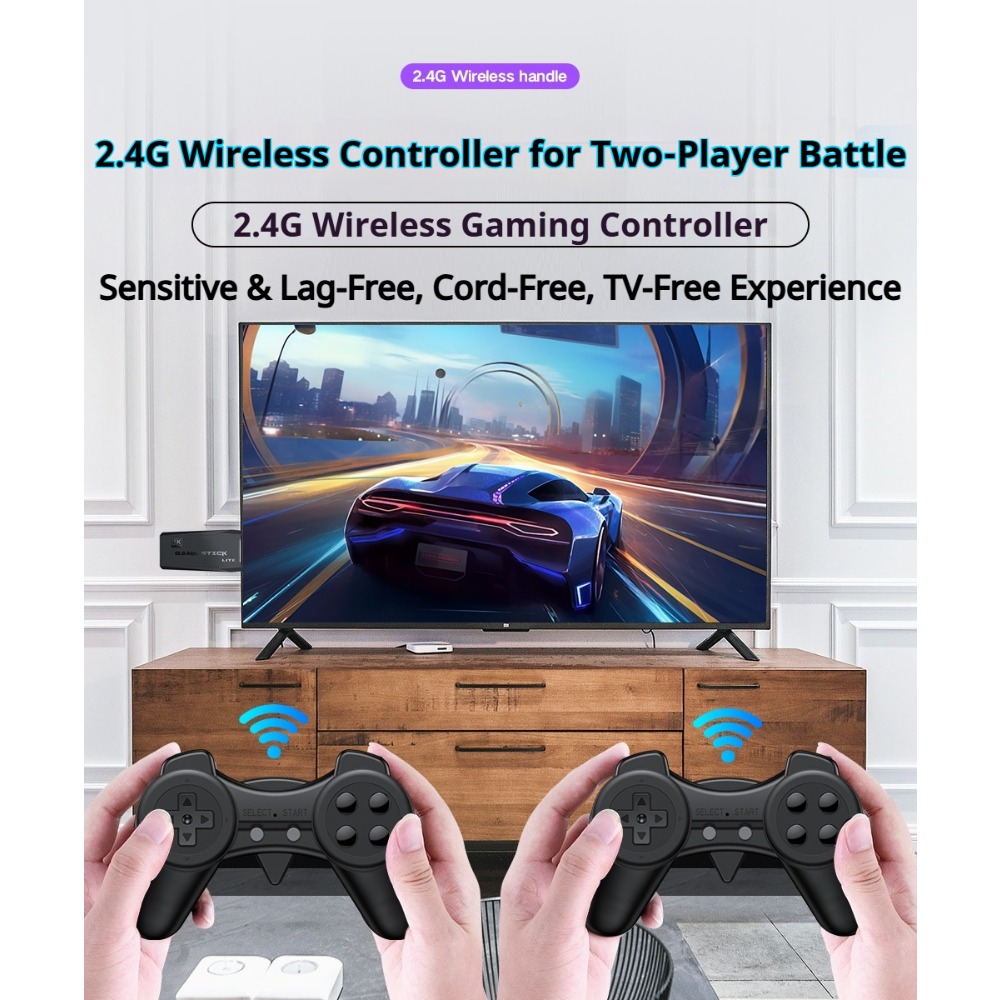 Portable 4K Retro Game Stick C - Board Game Journal ulasan dan harga
