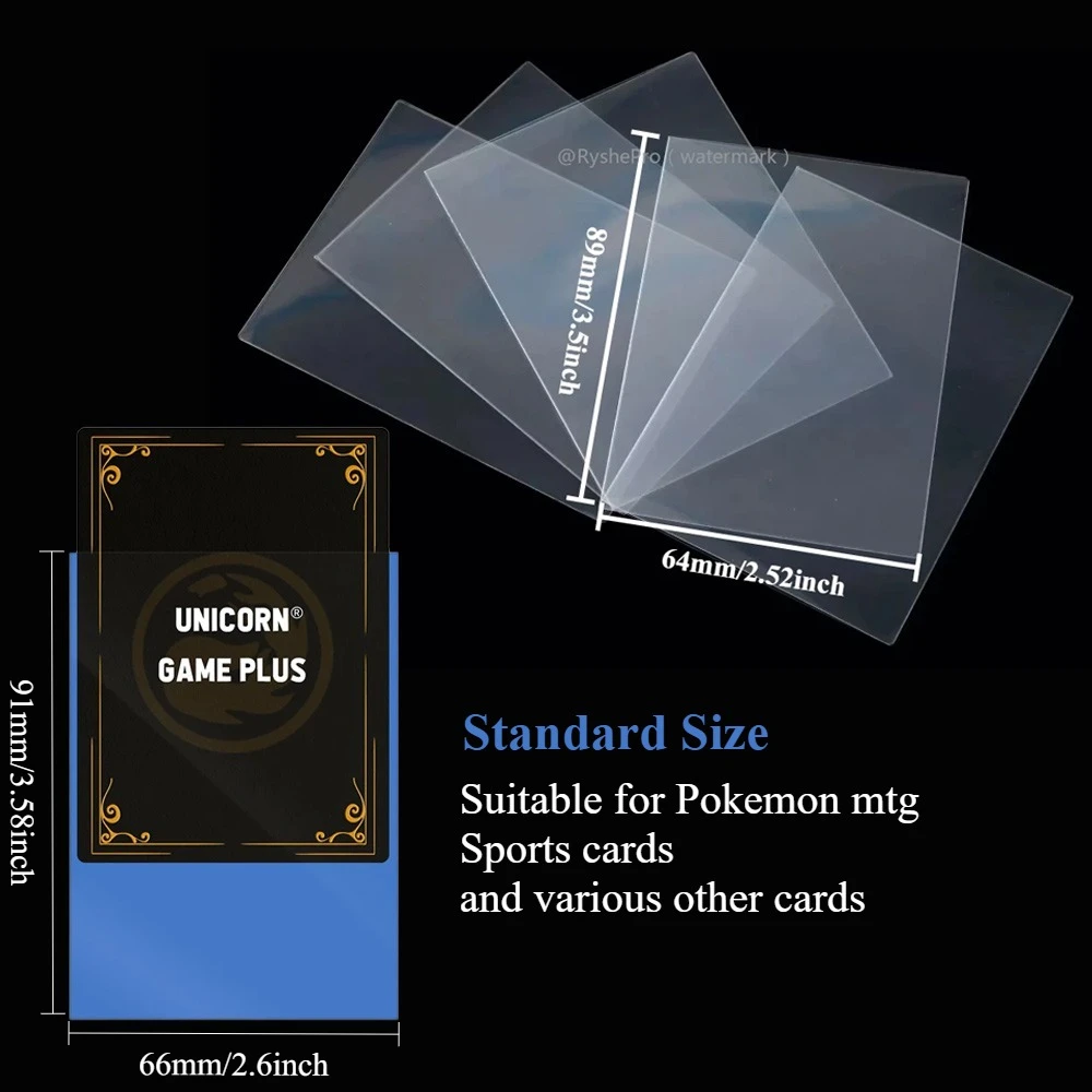200PCS Card Sleeves Trading Ca - Board Game With Questions ulasan dan harga