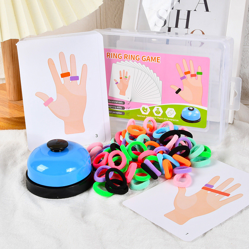 Kids Finger Ring Board Game Co - Board Game With Questions ulasan dan harga