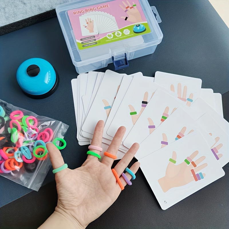 Kids Finger Ring Board Game Co - Board Game With Questions ulasan dan harga