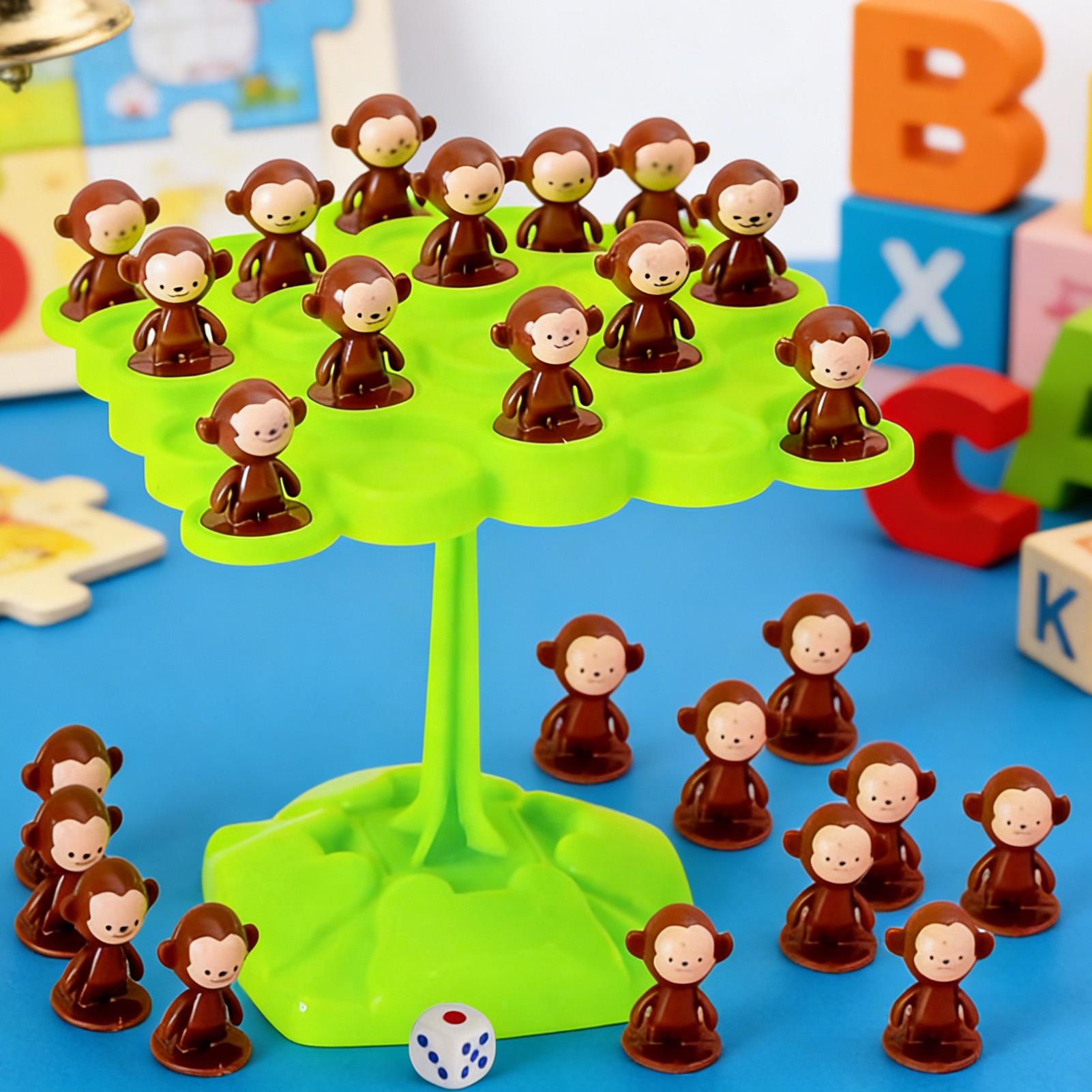 Monkey Balance Tree Focus Bala - Board Game With Questions ulasan dan harga