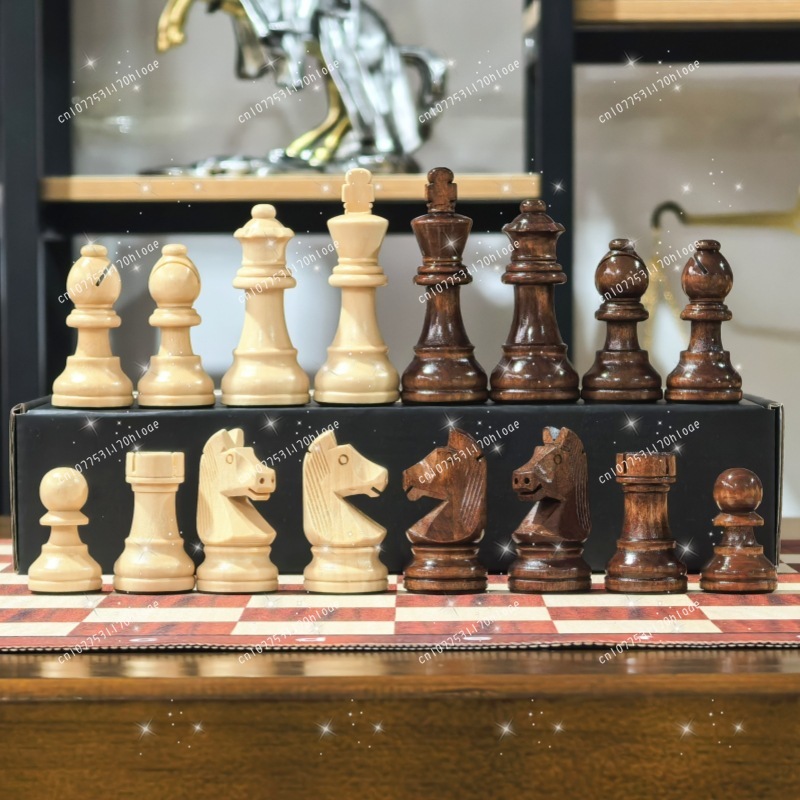 3.75inch Standard Competition  - Chess Set Wooden ulasan dan harga