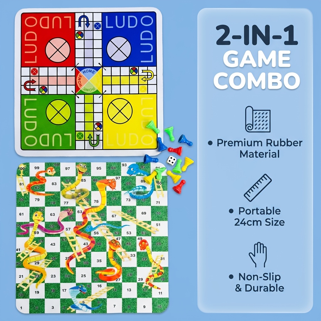 2 in 1  Ludo and Snake and Lad - Board Game Ludo ulasan dan harga