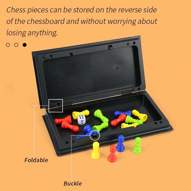 Portable Ludo Chess Backgammon - Board Game Ludo ulasan dan harga