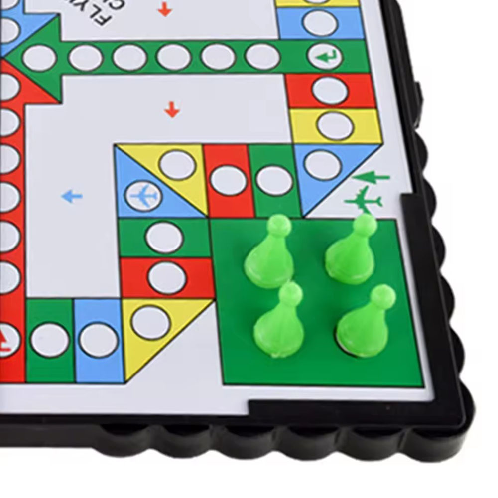 Foldable magnetic flying chess - Board Game Ludo ulasan dan harga