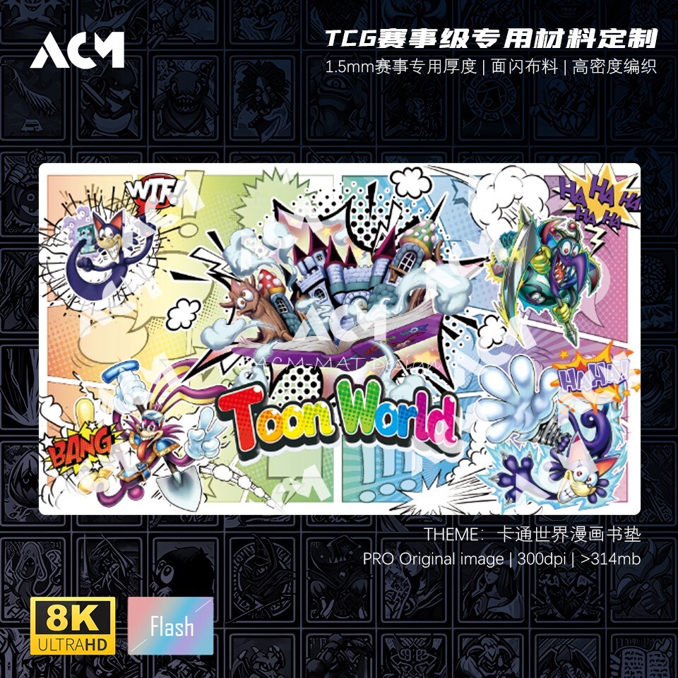 600x350mm Yu-Gi-Oh! Toon World - Board Game China ulasan dan harga