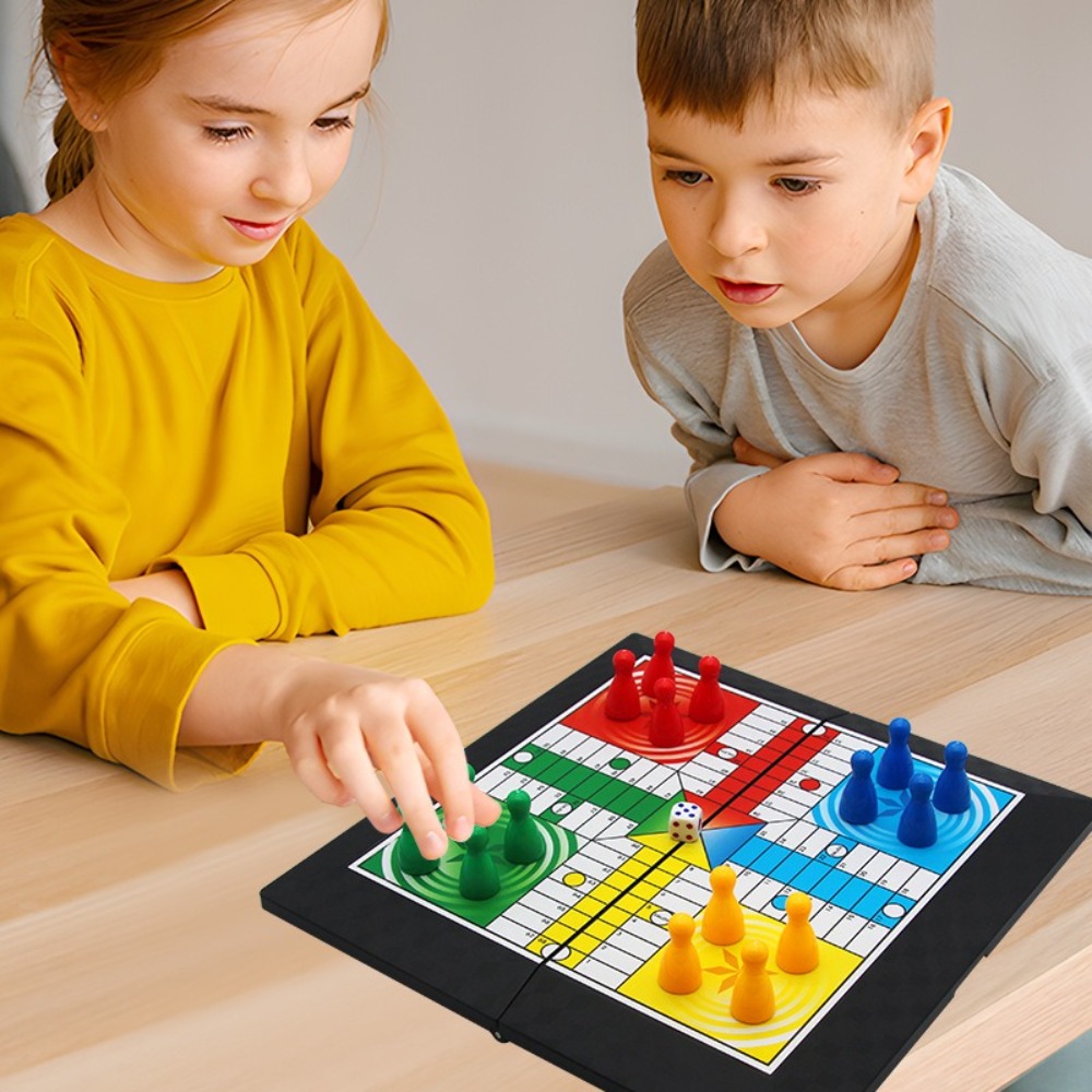 Classic Foldable Ludo Game Set - Board Game Ludo ulasan dan harga