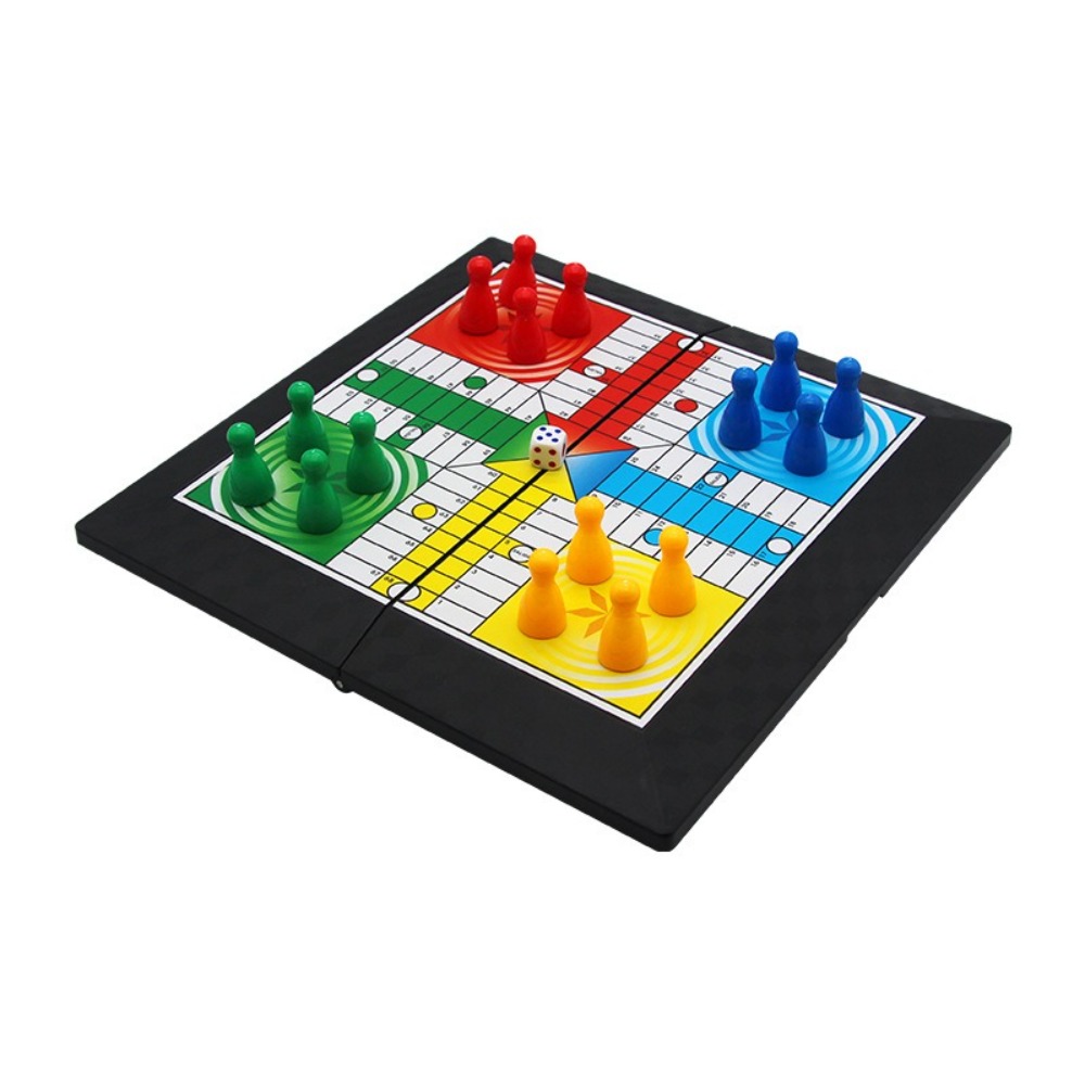 Classic Foldable Ludo Game Set - Board Game Ludo ulasan dan harga