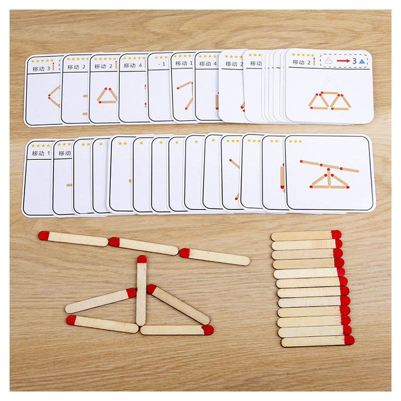 Montessori Matches Puzzles Gam - Board Game Fun ulasan dan harga