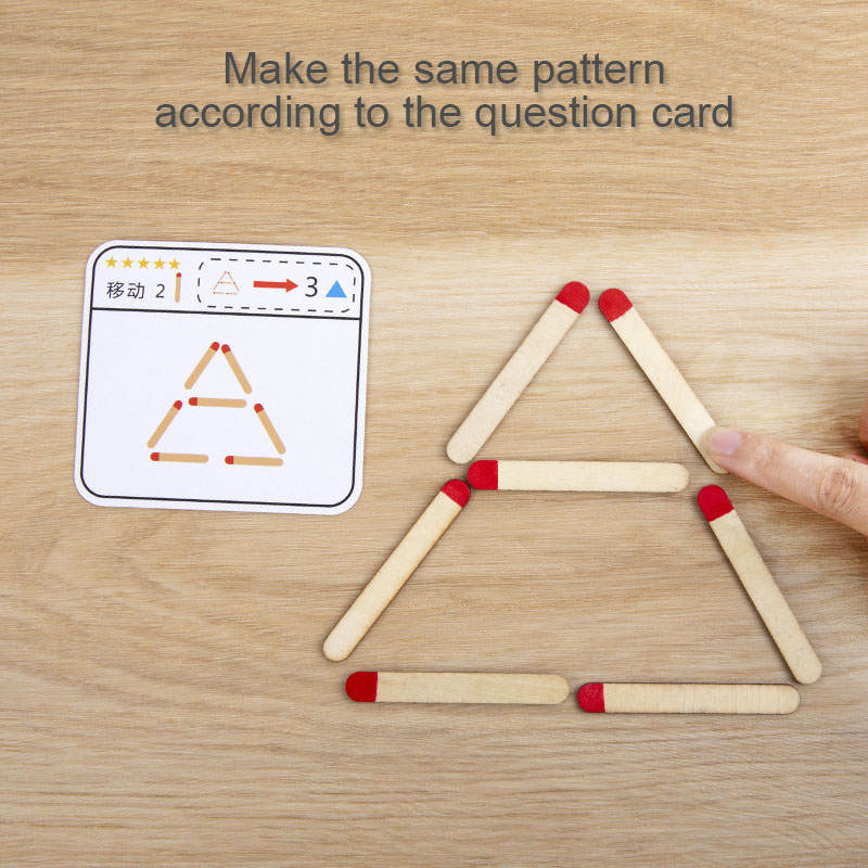 Montessori Matches Puzzles Gam - Board Game Fun ulasan dan harga