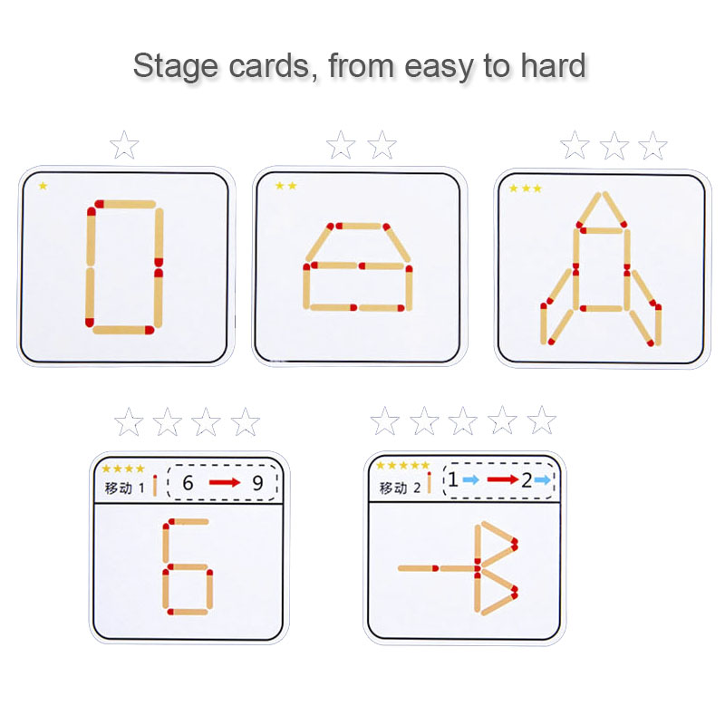 Montessori Matches Puzzles Gam - Board Game Fun ulasan dan harga