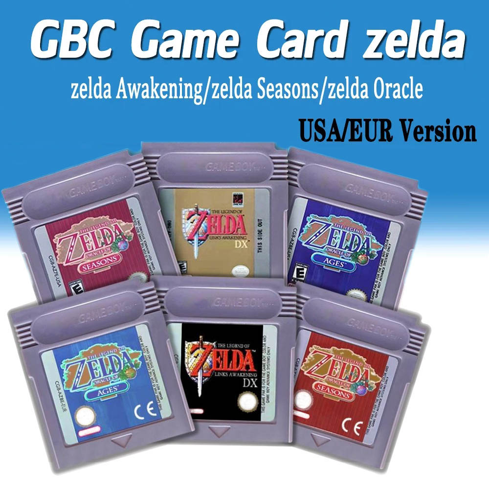 GBC Game Card The Legend of Ze - Board Game Zelda ulasan dan harga