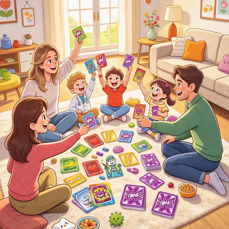 2026 Family Strategy Card Game - Board Game Viral ulasan dan harga