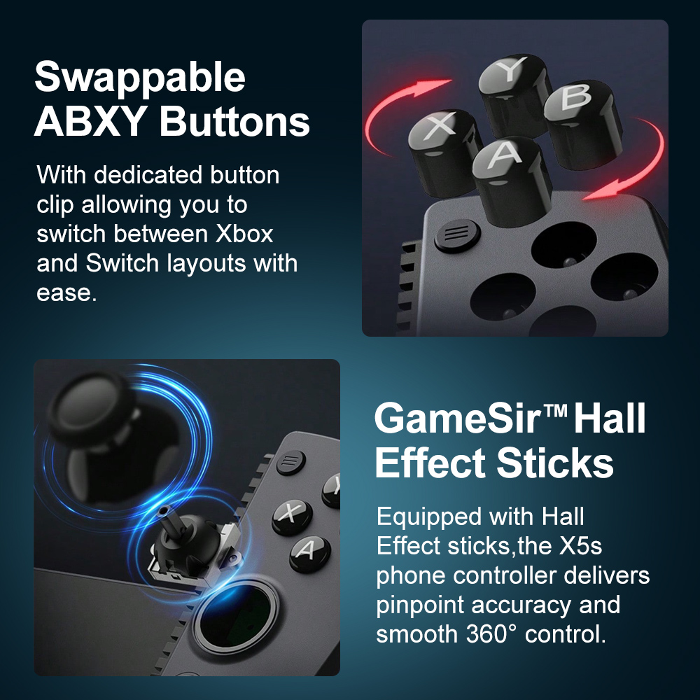 GameSir X5s Phone Gamepad for  - Board Game Android ulasan dan harga