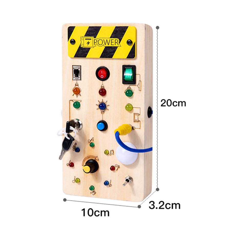 Montessori Busy Board Sensory  - Board Game With Questions ulasan dan harga