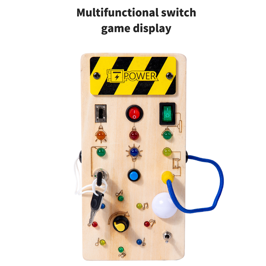 Montessori Busy Board Sensory  - Board Game With Questions ulasan dan harga