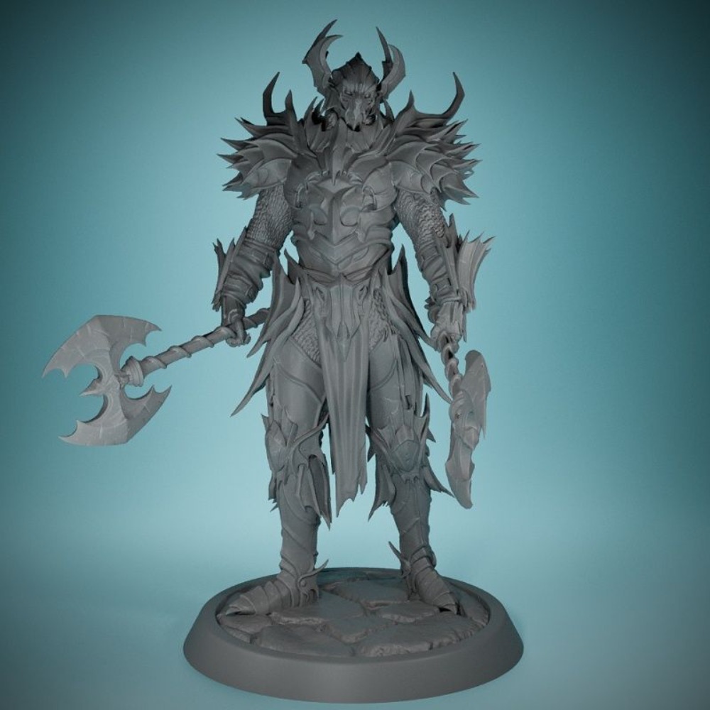 No Wings Demon Knight 3D Print - Board Game War ulasan dan harga