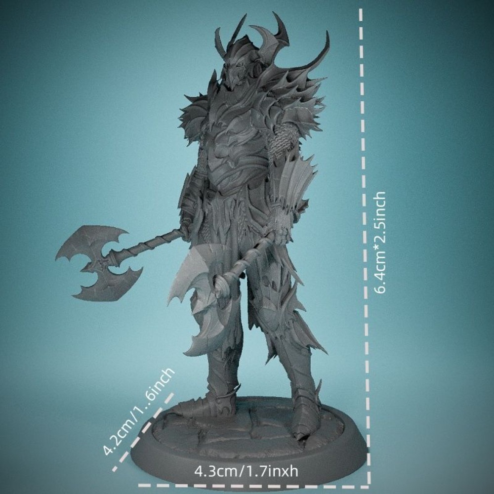No Wings Demon Knight 3D Print - Board Game War ulasan dan harga