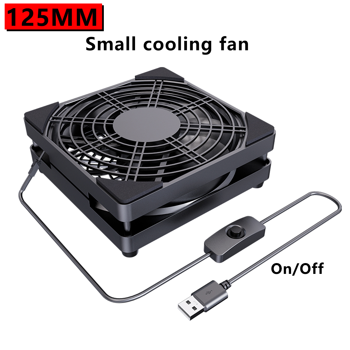 125mm USB Cooling Fan With On/ - Board Game Journal ulasan dan harga