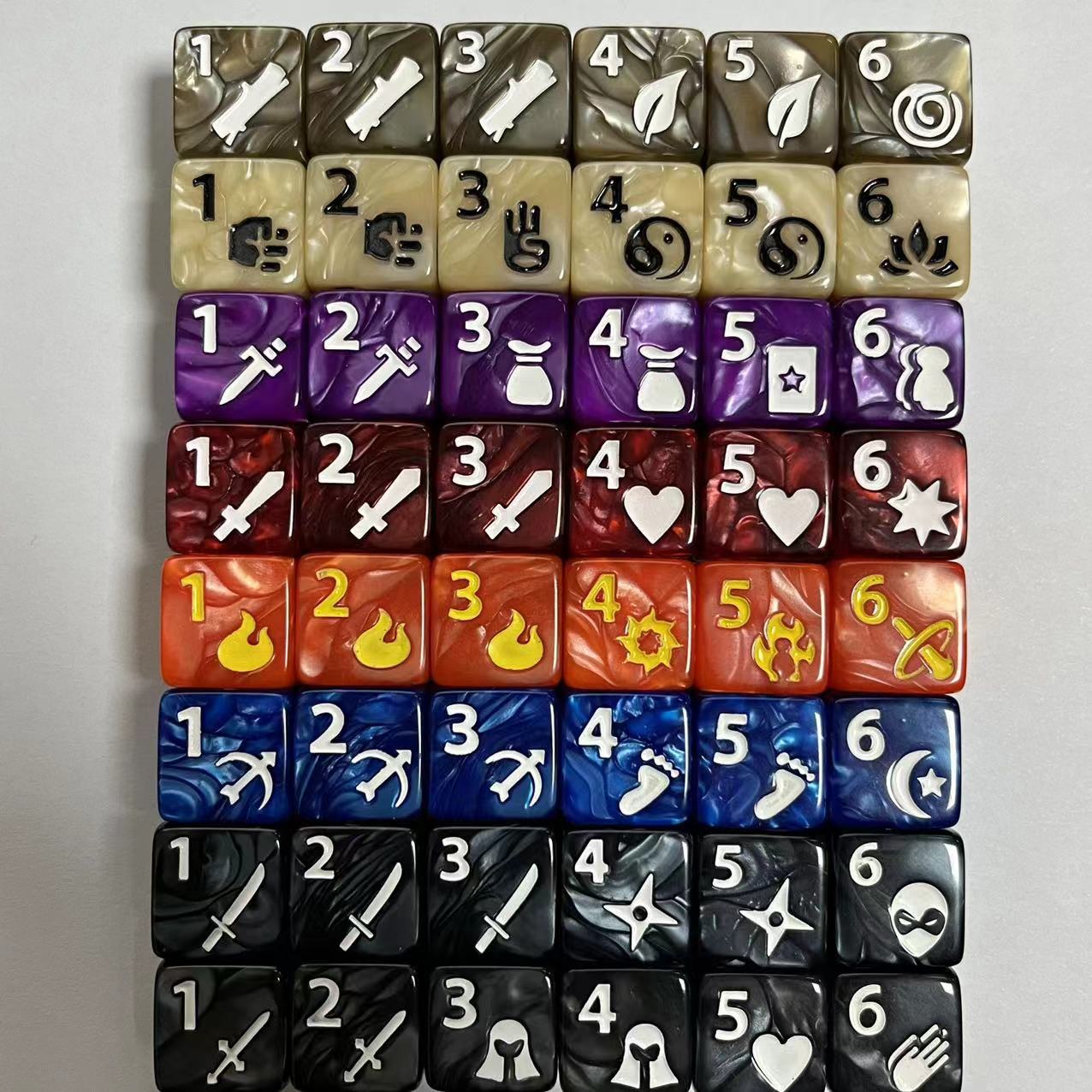 10 Pcs Set of New 16mm 6 Sided - Board Game Ludo ulasan dan harga